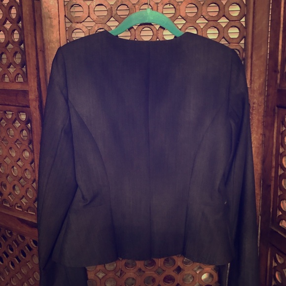 NWT Calvin Klein Zip-Up Blazer - Picture 5 of 8